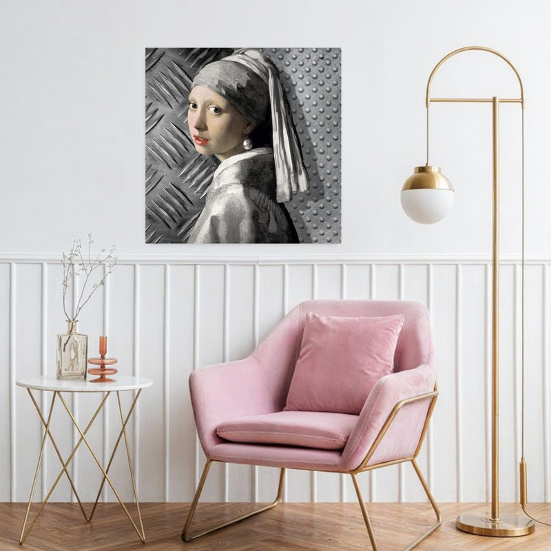 Art contemporain classique, H 32 po x l 32 po