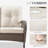 Stylish Wicker Outdoor Patio Loveseat with Table-1816579440