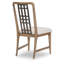 Chaise d'appoint à dossier ouvert Beacon Hill Traditional