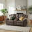 Windsley Reclining Loveseat with Console