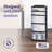 Homz Plastic Medium Home Storage Cart-130515548