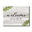 Welcome Home - Impression sur toile tendue-1798699452