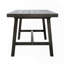 Table de salle à manger d'extérieur pour patio, table rectangulaire-446761482