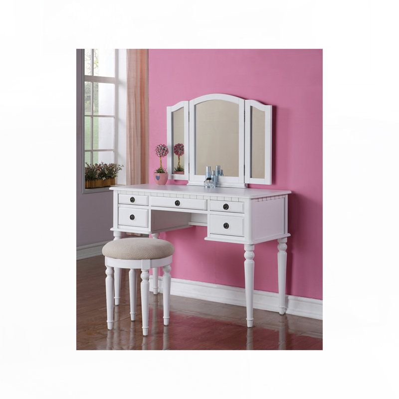 Darolyn Vanity, White