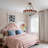 20" 5 - Lights Dimmable Tiffany Stained Glass Chandelier