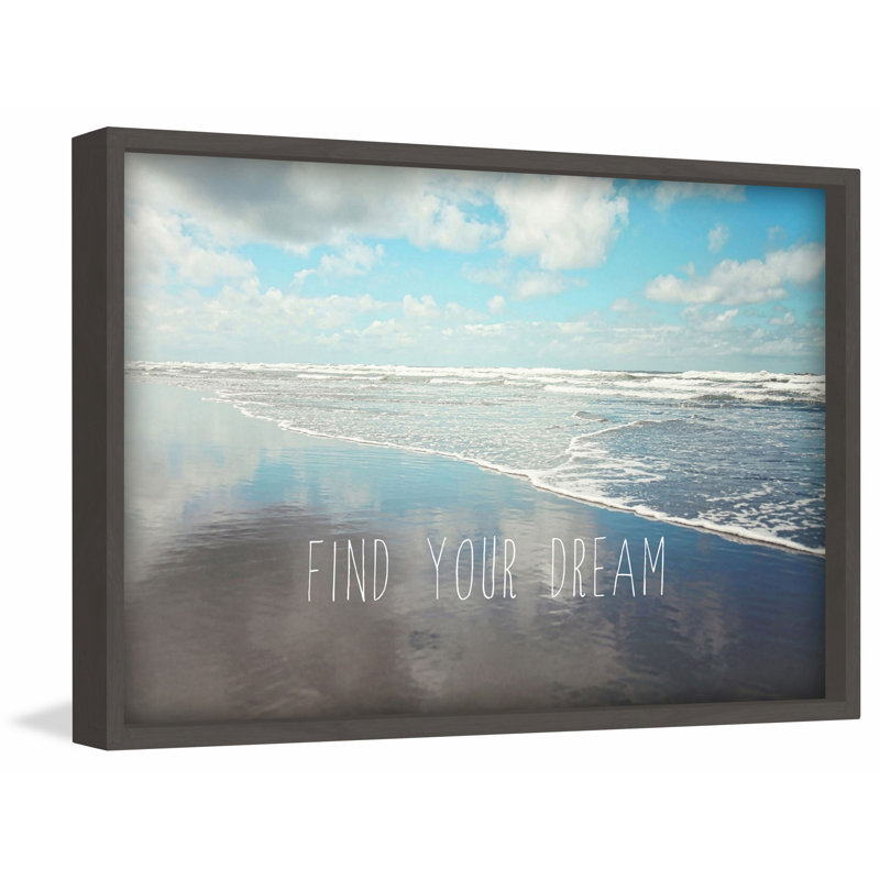 " Find Your Dream ", 30" H x 45" W, Wrapped Canvas