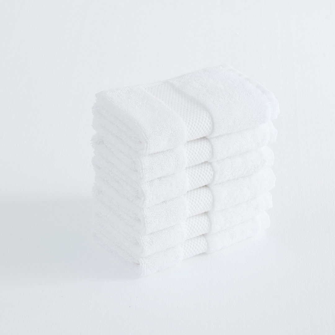 Royal Turkish Cotton 6 Pack Wash Cloth Mercer41 