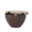 Table basse en bois et fer
