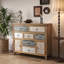 Commode d'appoint rétro 7 tiroirs 2 armoires