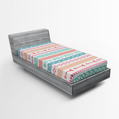 Drap-housse géométrique arrow