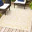 Debbe Vintage Filigree Textured Weave Cream/Yellow Indoor/Outdoor Rug-1299505176