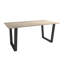Antigua Metal Base Dining Table