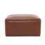 Repose-pieds rembourré en cuir PU Orrey-891622009