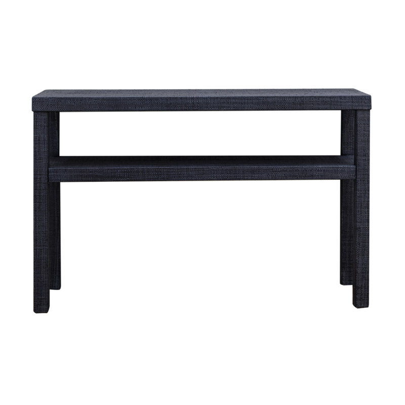 Gia 47'' Raffia Console Table