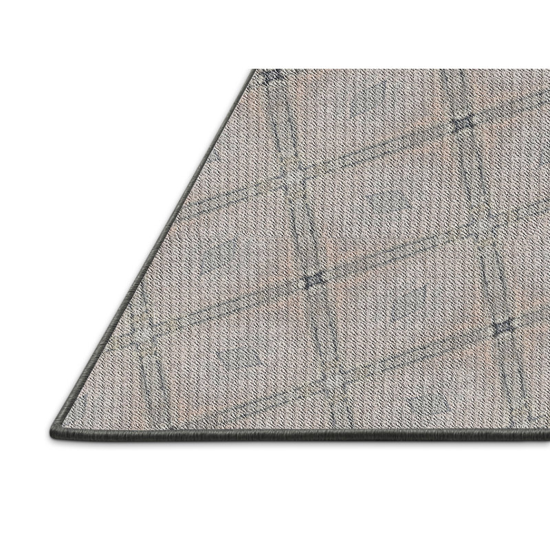 Tapis gris Salvaggio, Rectangle 5 pi x 7 pi