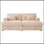 Double chaise longue avec deux coussins de soutien, ports USB et porte-gobelets-1850573401