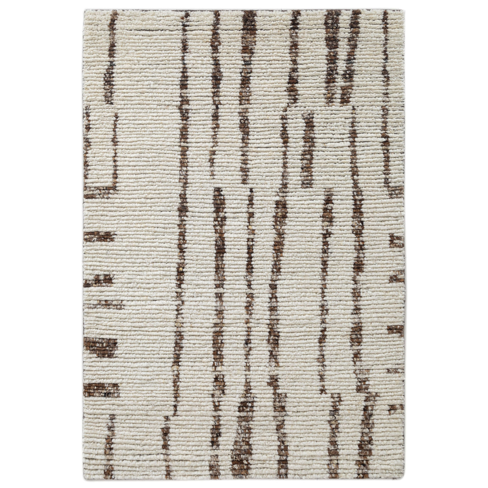 Hamblin Hand-Knotted Abstract Rug, Rectangle 3' x 5'