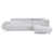 Simili cuir blanc est en rupture de stock