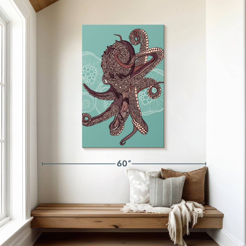 Brampt Octopus Bloom, 45" H x 30" W