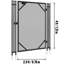 VEVOR Black Gate Frame