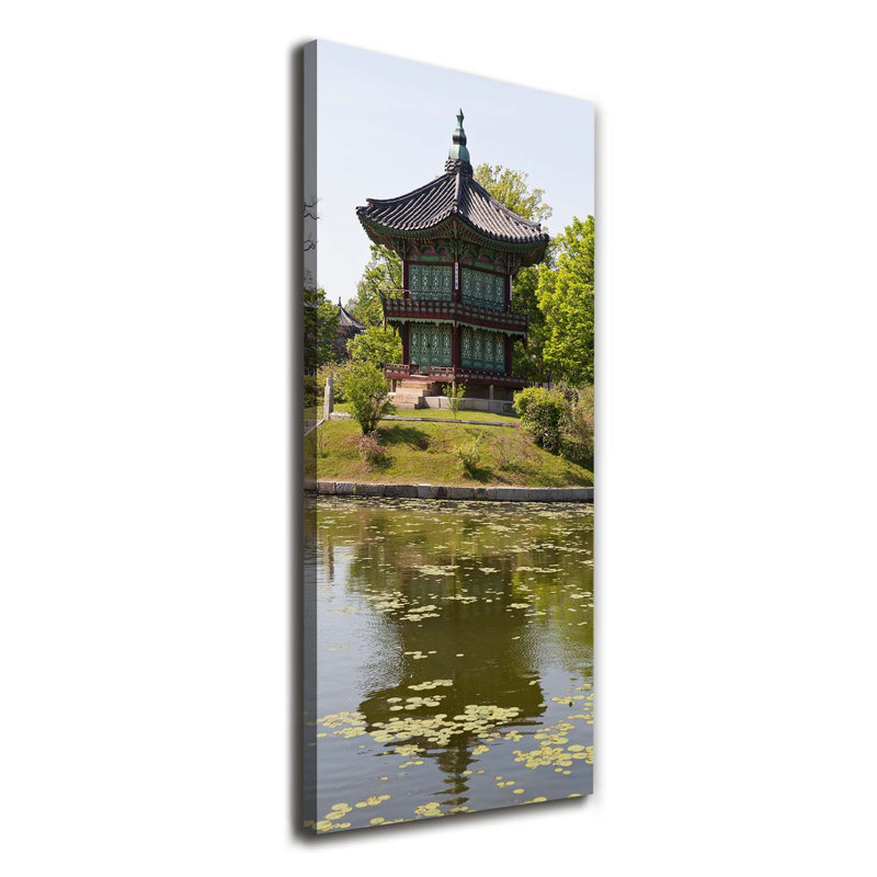 Japanese Park - Wrapped Canvas Print