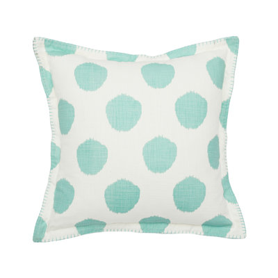 Surf Dot Printed Throw Pillow