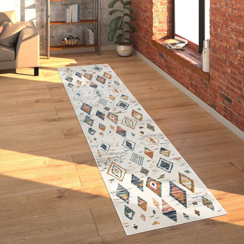 Altabelli Moroccan Indoor Rug, Rectangle 7'10" x 11'2"