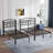 14 Inch Metal Bed Frame With Headboard And Charging Station No Box Spring Needed-107361070