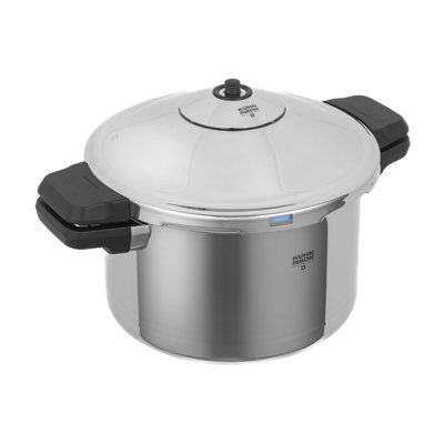 Dampftopf Duromatic Inox mit Deckel