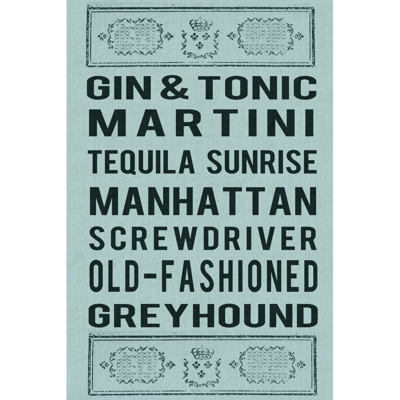 Cocktails by Sandy Lloyd - Wrapped Canvas Art Prints, 46cm H x 30cm W