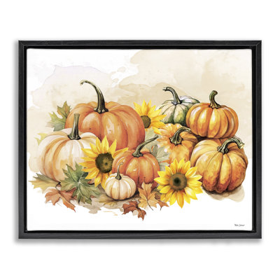 "Pumpkin & Sunflower Bundle", art mural par Nicole DeCamp