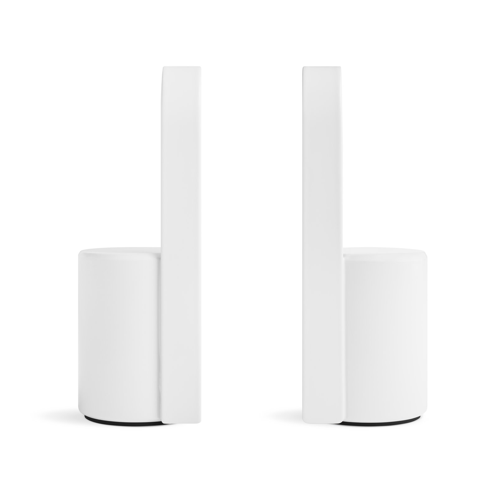 Kettle Office Bookend, White