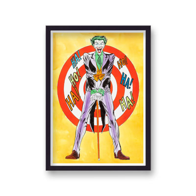 Batman The Joker Reimagined Movie - Single Picture Frame Print