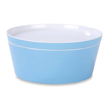 Rimini Large Dark Blue Melamine Serving Bowl
