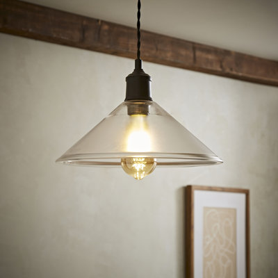 Cindy 1-Light Dome Lamp Shade