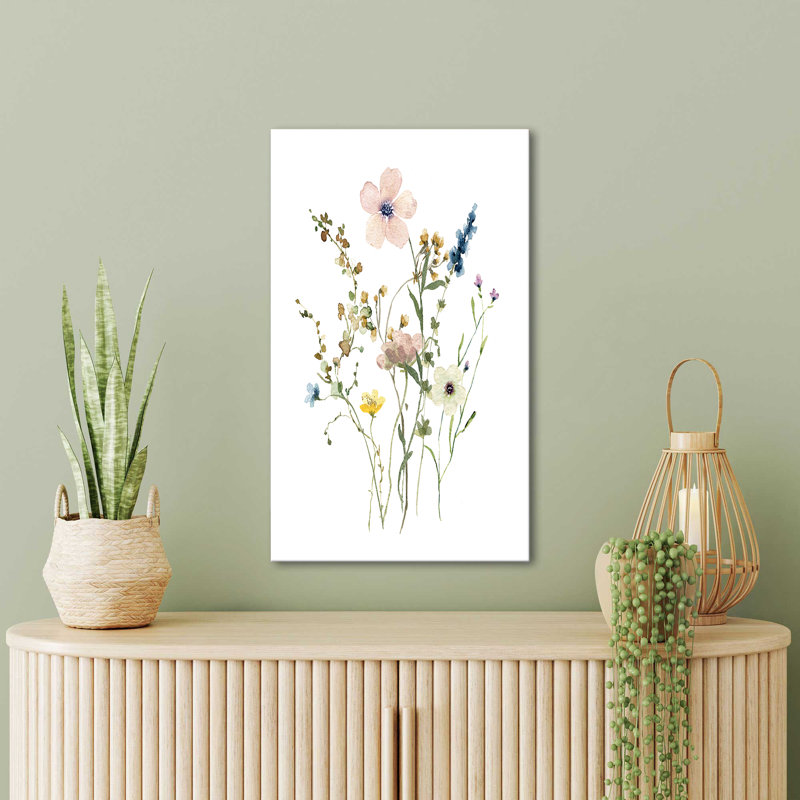 "Cottage Garden Study II" par Livy Finn, reproduction sur toile, H 30 po x l 18 po x P 1 po