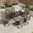 Patio Swivel Rocker Chair Set of 2 All-Weather Outdoor Chairs-83444772-83444769