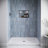Streamline 48 in. x 36 in. Alcove Acrylic Shower Base in Matte Marble with Center Drain, Drain Included-118934326