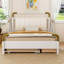 Lit sophistiqué pour grand lit avec 2 grands tiroirs et un lit gigogne blanc pour un lit gigogne en bois-1785804497