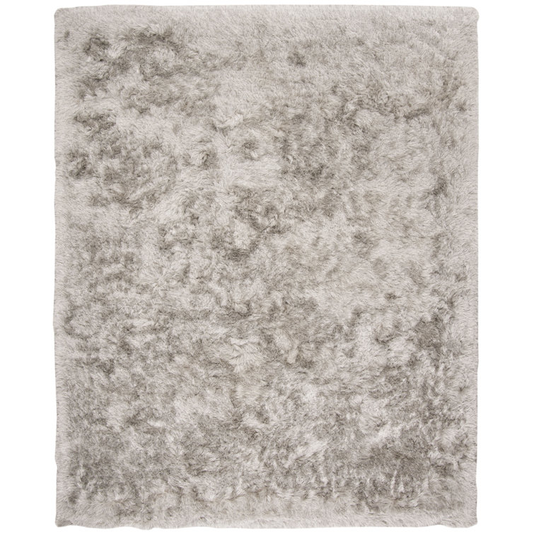 Morrell Shag Hand Tufted Performance Solid Color Rug