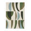 Torillo Hand Tufted Wool Abstract Area Rug in Emerald/Azul-1872371686