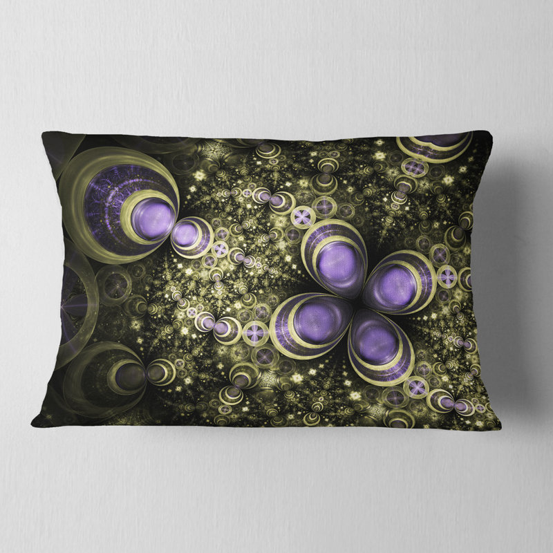 Coussin lombaire en fleur d’art digitale