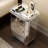 Silver Mirrored Nightstand with Wireless Charging, LED  End Table with Drawer, Modern Side Table with Storage Cabinet