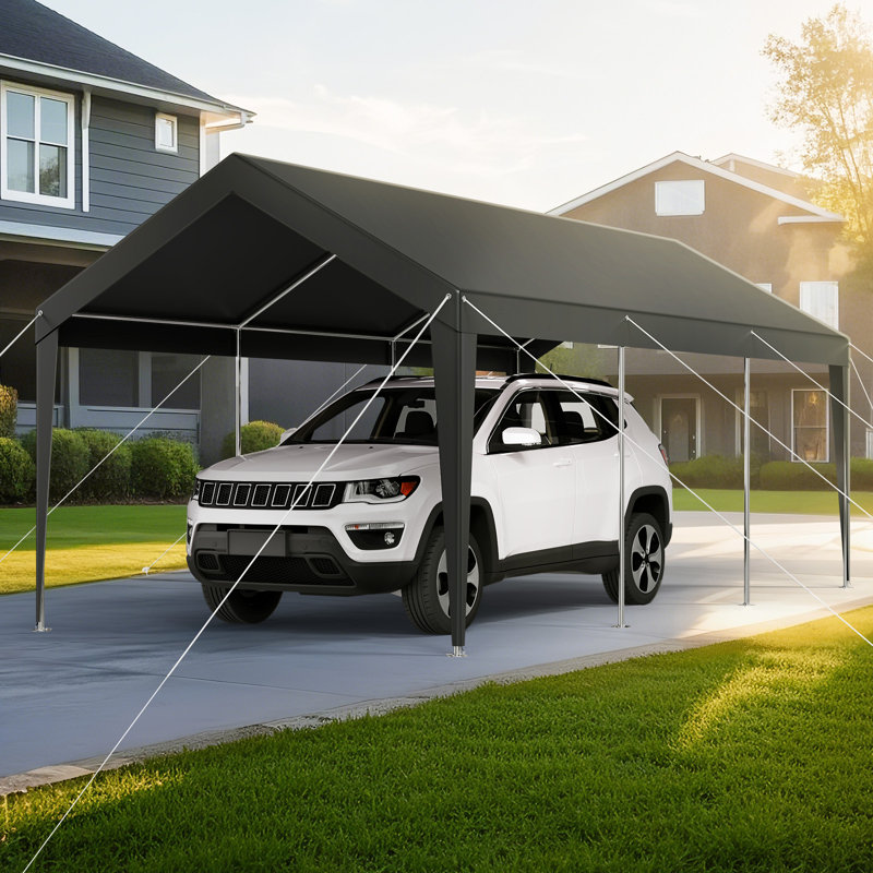 Tente de garage pour voiture, Gris