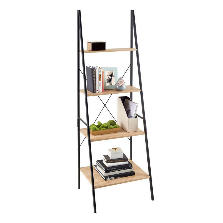 ClosetMaid Industrial 4-Tier Ladder Bookcase