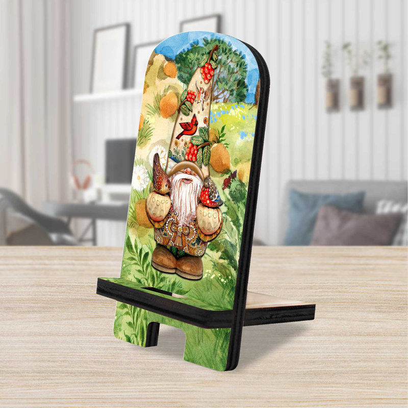 Designocracy Single Screen Desktop Mount, 6" H x 3" W x 3" D