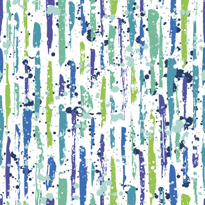 Brush Strokes - Wrapped Canvas Print