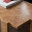 Table de bout Minimal Acajou