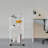 29.5'' H x 15.7'' W Display Stand with Wheels