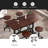 Jonene 4 - Person Trestle Dining Set